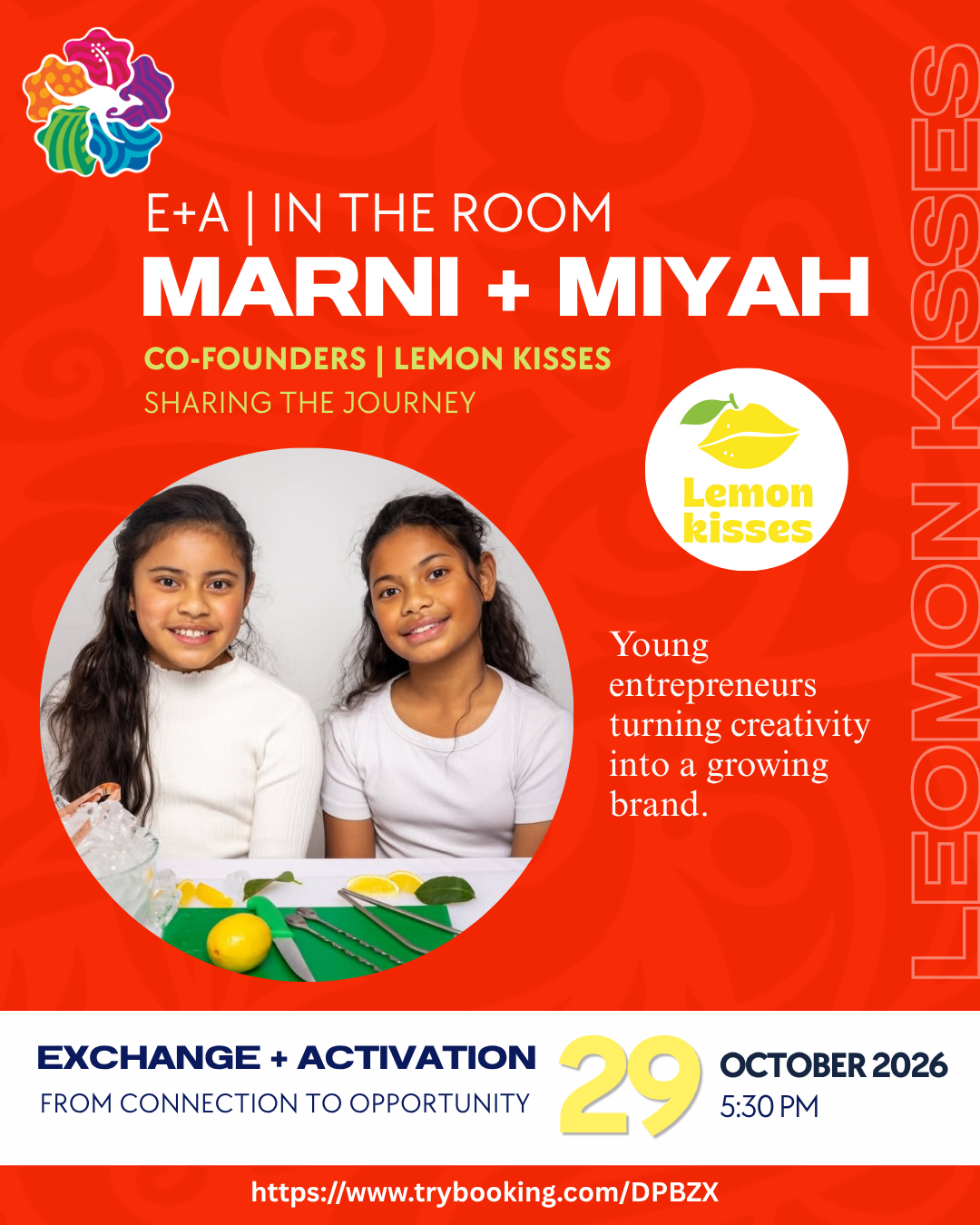 Miyah & Marni speaker artwork