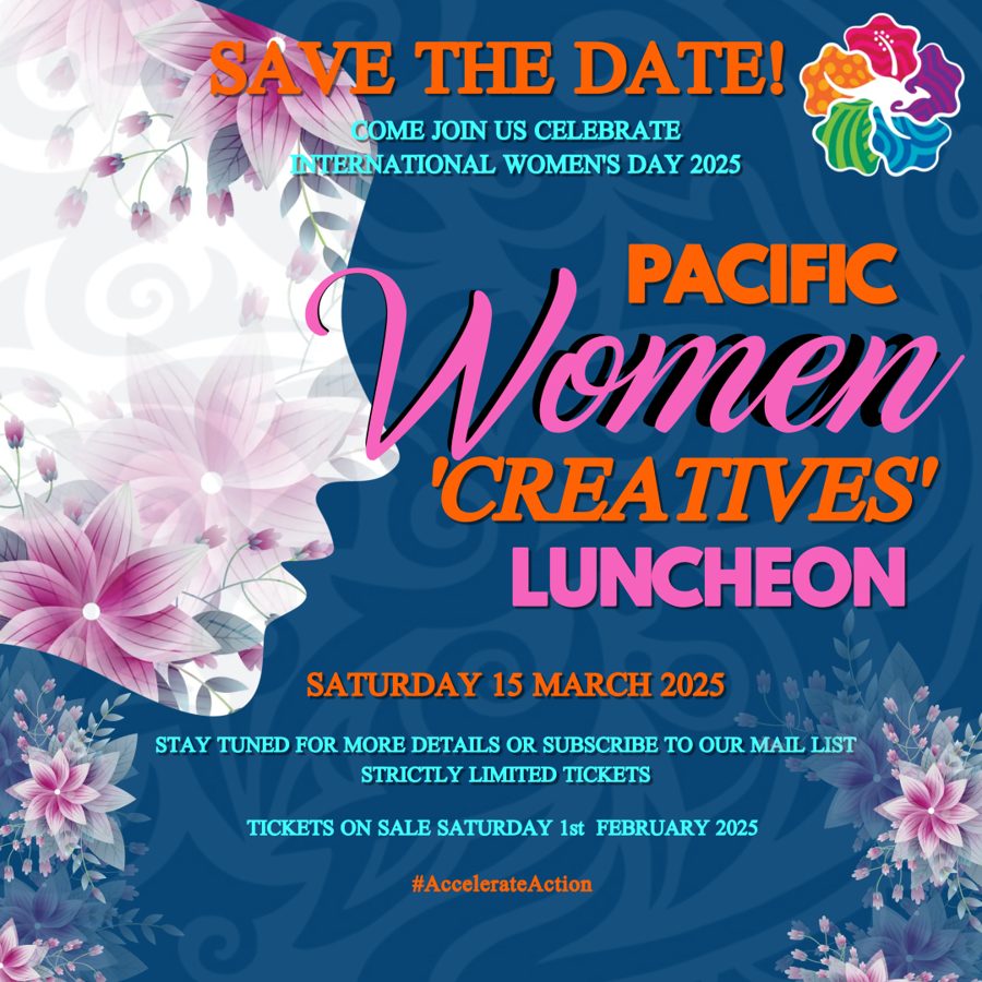 IWD Pacific Women Creatives Luncheon 2025 event artwork