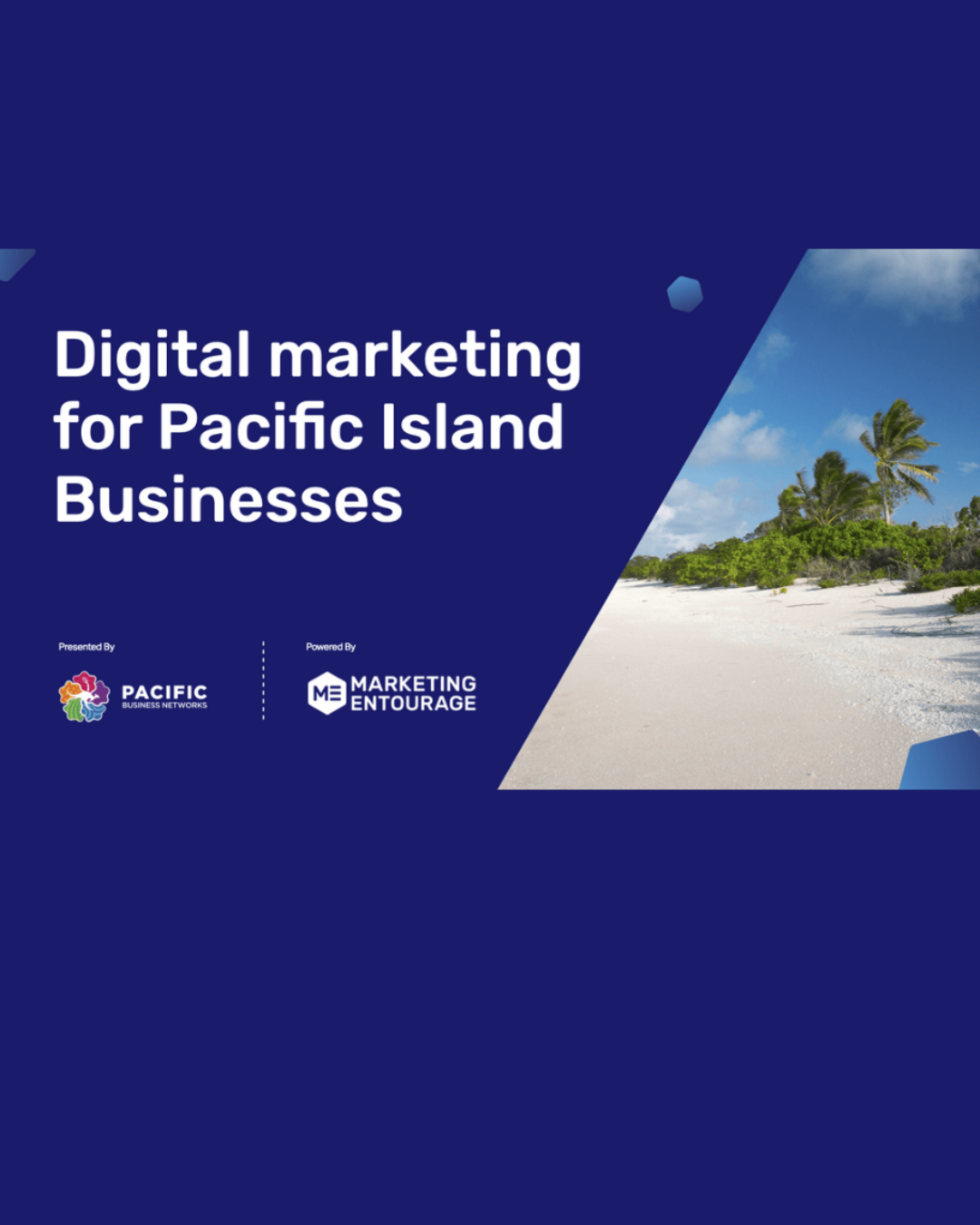 Online Digital Marketing for Pacific Island Business workshop artwork