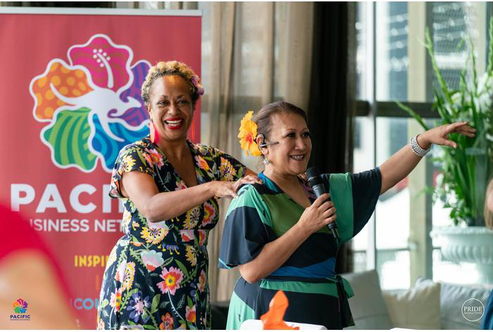 Guests connecting at a Pacific Business Networks gathering